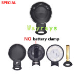 [No battery clamp②] BMW mini Cooper key shell with OEM wing logo place