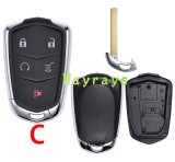 For Cadillac key shell  without logo