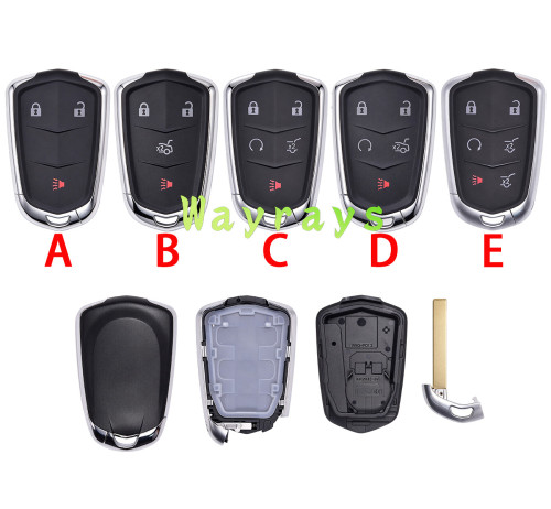 For Cadillac key shell  without logo