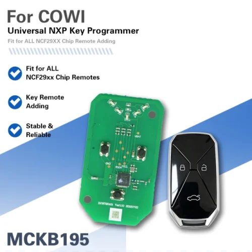 MCKB195 COWI adapters for Nxp killer,1 Minute Clone NXP Smart Key