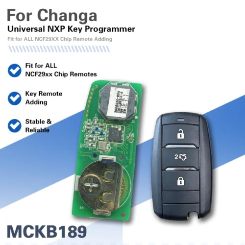 MCKB186 Changan adapters for Nxp killer,1 Minute Clone NXP Smart Key,