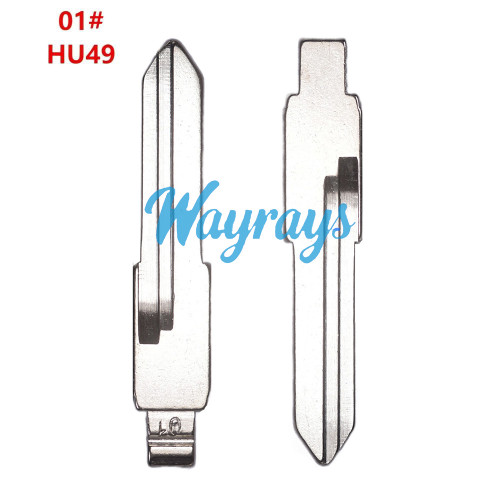 （01#）HU49 blade,for VW external teeth Santana Jetta