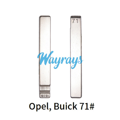 Keydiy （71#）HU100 blade,for Opel, Buick,Chevrolet,GMC