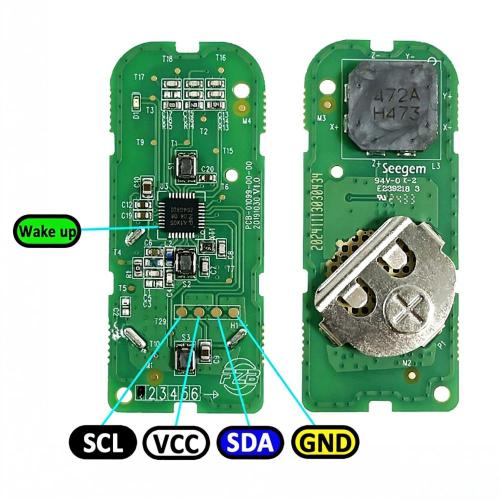 MCKB128 Ford adapters for Nxp killer,1 Minute Clone NXP Smart Key, Support all NXP smart original or aftermarket key fob