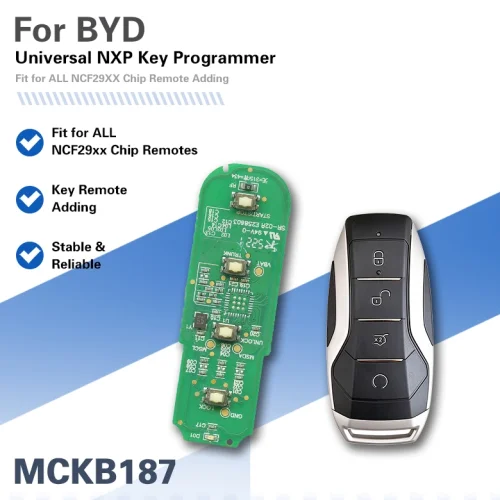MCKB187 BYD adapters for Nxp killer,1 Minute Clone NXP Smart Key,