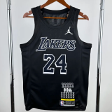 LAKERS BRYANT #24 Black Top Quality Hot Pressing NBA Jersey