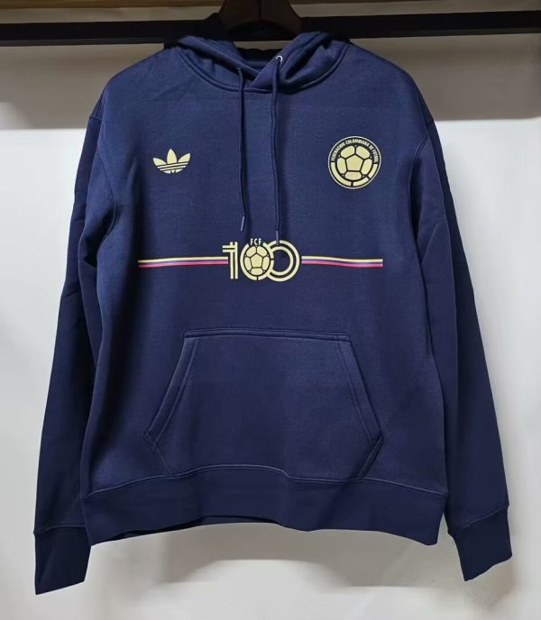 2024 Colombia Dark blue Fleece Hoodie