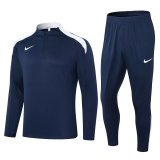 2024 NK Blue Half Pull Tracksuit 