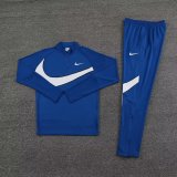 2024 NK Blue Half Pull Tracksuit 
