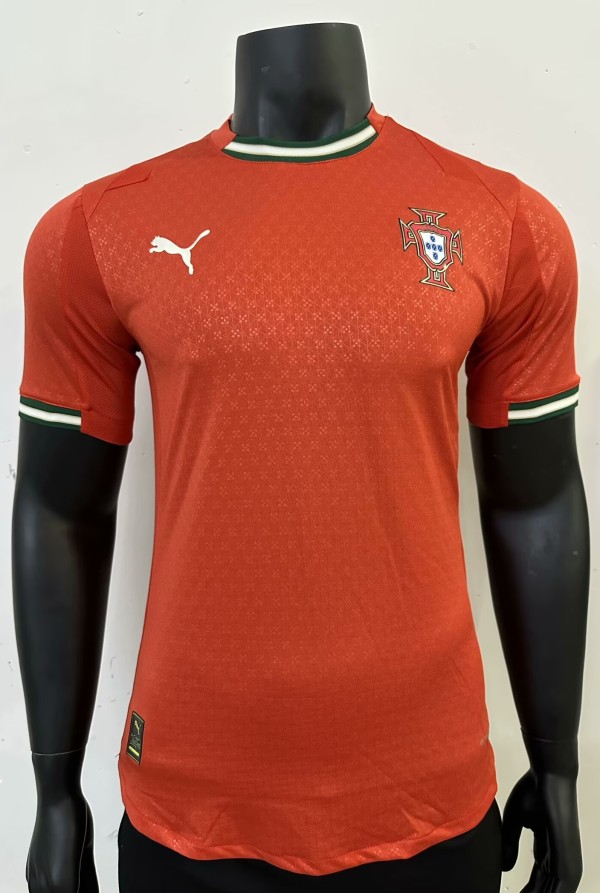 25-26 Portugal Home Player Version Soccer Jersey