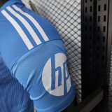 25-26 RMA Blue GoalKeeper Player Version Soccer Jersey
