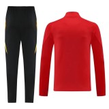 2024 AD Red Half Pull Tracksuit