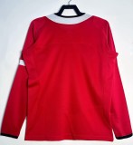 2004-2006 Man Utd Home Long Sleeve Retro Soccer Jersey