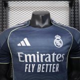 25-26 RMA Away Player Version Soccer Jersey