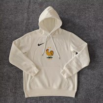 2024 France White Fleece Hoodie