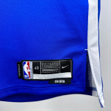 WARRIORS CURRY #30 Blue Top Quality Hot Pressing NBA Jersey