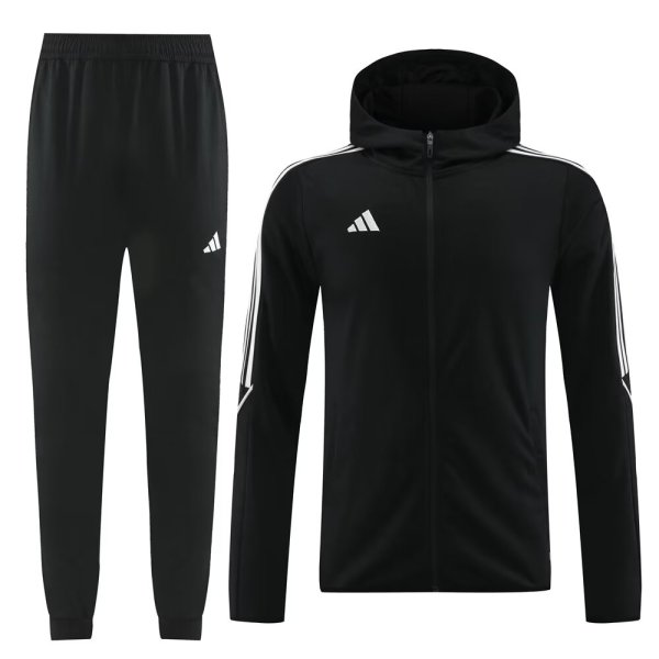 2024 AD Black Hoodie Jacket Tracksuit 