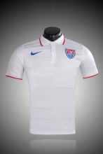 2014 USA Home Retro Soccer Jersey