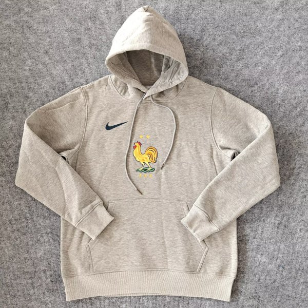 2024 France Gray Fleece Hoodie