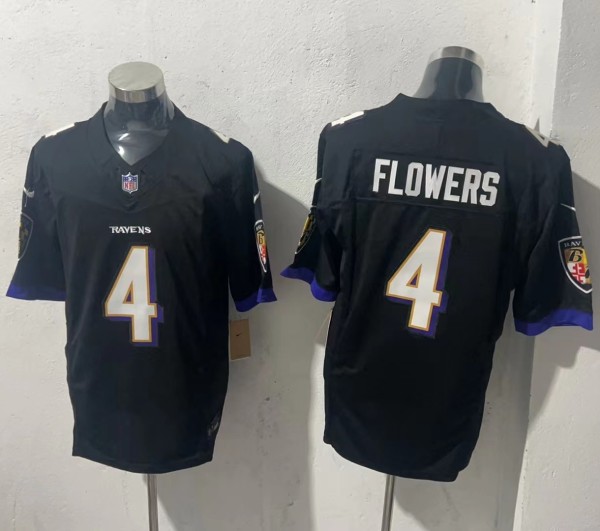 2024 NFL Baltimore Ravens New Pattern Jersey