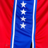 24-25 76ERS GEORGE #8 Red Top Quality Hot Pressing NBA Jersey (Trapeze Edition)