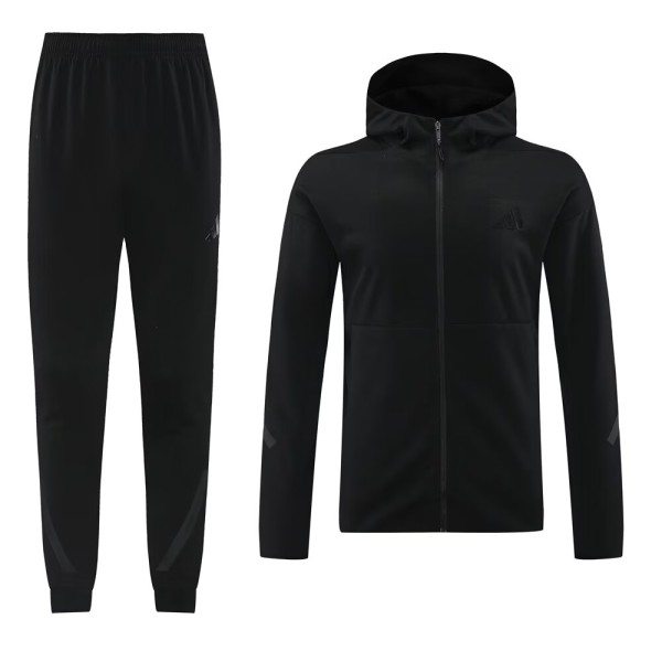 2024 AD Black Hoodie Jacket Tracksuit 
