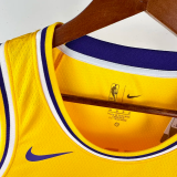 22-23 Lakers WESTBROOK #0 Yellow Top Quality Hot Pressing NBA Jersey