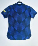 2021-2022 Man Utd Third Player Version Retro Soccer Jersey