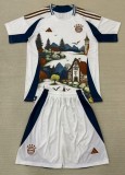 25-26 Bayern White Special Edition Kids Soccer Jersey