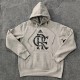 2024 Flamengo Grey Fleece Hoodie