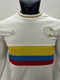 2024 Colombia 100th Anniversary Commemorative Edition Long Sleeve Player Soccer Jersey 长袖球员