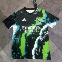 25-26 RMA Black Green Special Edition Fans Training Shirts