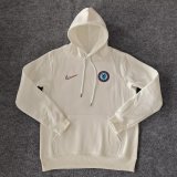 2024 CHE White Fleece Hoodie