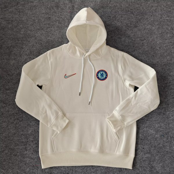 2024 CHE White Fleece Hoodie