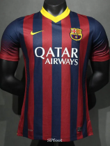 2013-2014 BAR Home Player Version  Retro Soccer Jersey