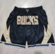 2024 Milwaukee Bucks Embroidery Top Quality NBA Pants