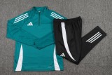 2024 AD Green Half Pull Tracksuit