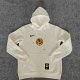 2024 America White Fleece Hoodie
