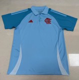25-26 Flamengo Blue Polo Short Sleeve