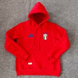 2024 Italy Red Fleece Hoodie