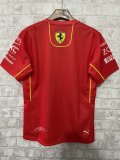 2024 F1 Ferrari New Pattern Short Sleeve Racing Suit