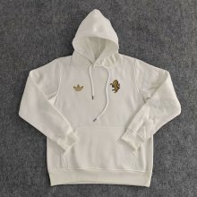 2024 JUV White Fleece Hoodie