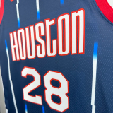 23-24 ROCKETS SENGUN #28 Royal blue City Edition Top Quality Hot Pressing NBA Jersey