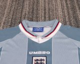 1996 England Away Kids Retro Soccer Jersey