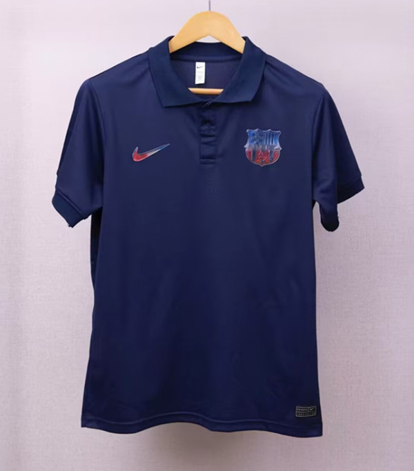 2024 BAR Blue Polo Short Sleeve