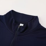 2024 AD Blue Half Pull Tracksuit 