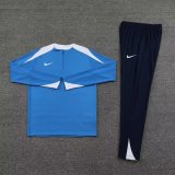 2024 NK Blue Half Pull Tracksuit 