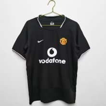 2003-2004 Man Utd Away Retro Soccer Jersey