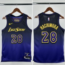 24-25 Lakers  Top Quality Hot Pressing NBA Jersey