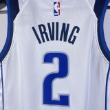 2023 Dallas Mavericks IRVING#2 White Home Top Quality Hot Pressing Kids NBA Jersey